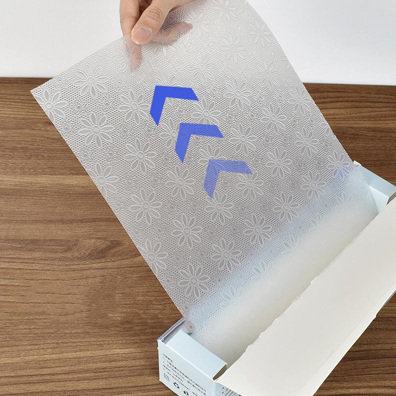 24x300CM Portable Disposable Cutting Pad Paper Plastic Cutting Board Flexible Chopping Mat Picnic Placemat for Outdoor Kitchen