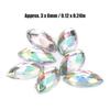 1000PCS Flatback Flatback Rhinestones AB Glass Rhinestones  Handicraft Decoration