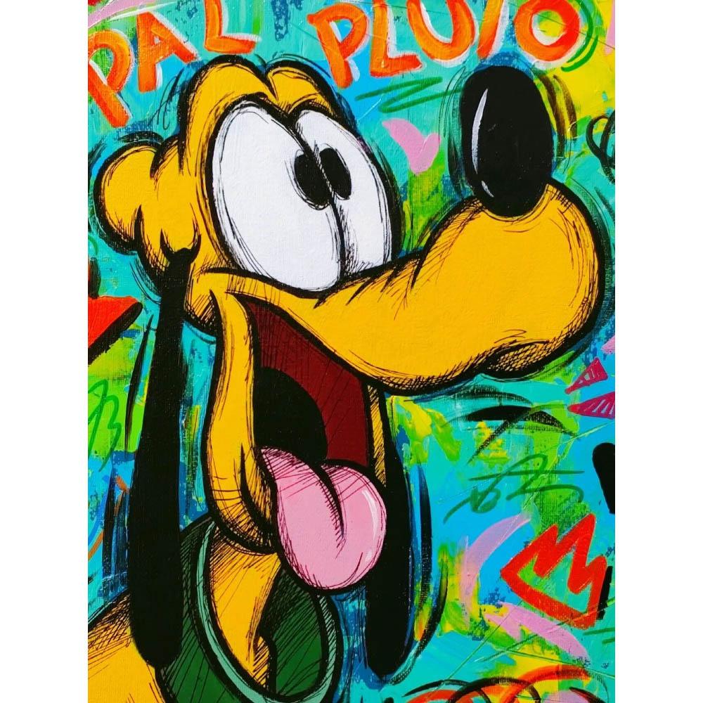 Disney Embroidery Lilo and Stitch Cartoon Diamond Painting Donald Duck Pluto Full Mosaic Cross Stitch Home Decor