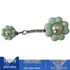 Green Flower Metal Shoe Charms for Crocs - Decorative Chain Buckles