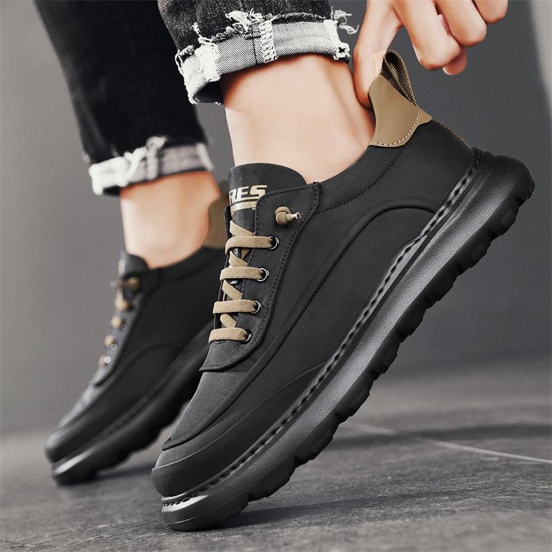 2025 old Beijing cloth shoes men's non-slip and versatile breathable one-pedal lazy shoes summer new driving shoes men