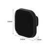 Yamazaki Jitsugyo Magnetic Silicone Facial Brush Black W6.6 X D6.6 X H3.8cm Tower Facial Cleansing Brush Magnetic Wall Storage 10615