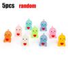 Cute Small Dinosaur Hug Heart Car Ornaments Night Glowing Luminous Dashboard Decor Car Home Ornament Decoration 10/1pcs
