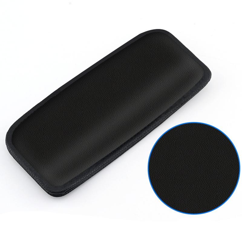 Leather Knee Pad for Car Interior Pillow Comfortable Elastic Cushion Memory Foam Universal Thigh Support Car Accessories 18X8cm