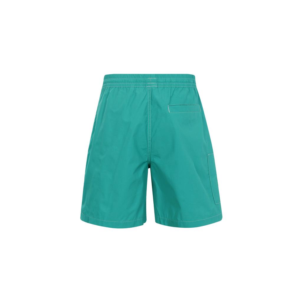 Timberland Solid Color Outdoor Casual Straight Leg Shorts Men shorts Columbia-Green A6715-E34