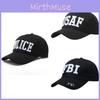 Letter Embroidery Black Baseball Hat Summer Outdoor Cotton Cap Sun Protection