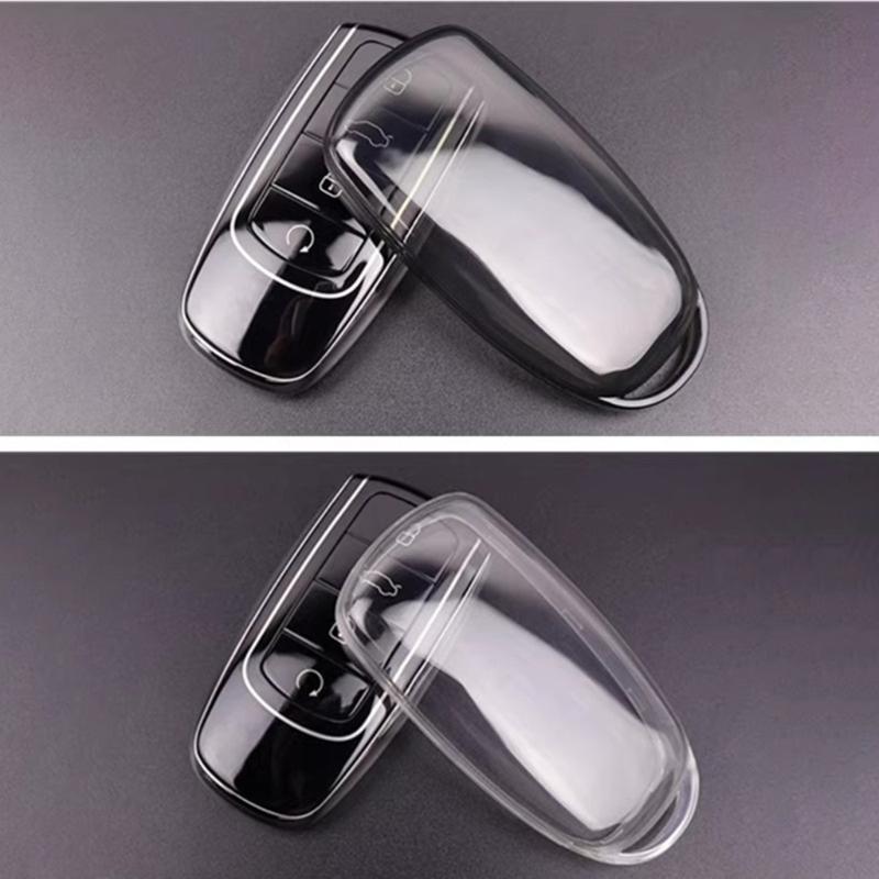 Soft Flexible TPU Key Case Featurings Comfortable Grip and Fingerprint Resistance for Chery Car Key Fob