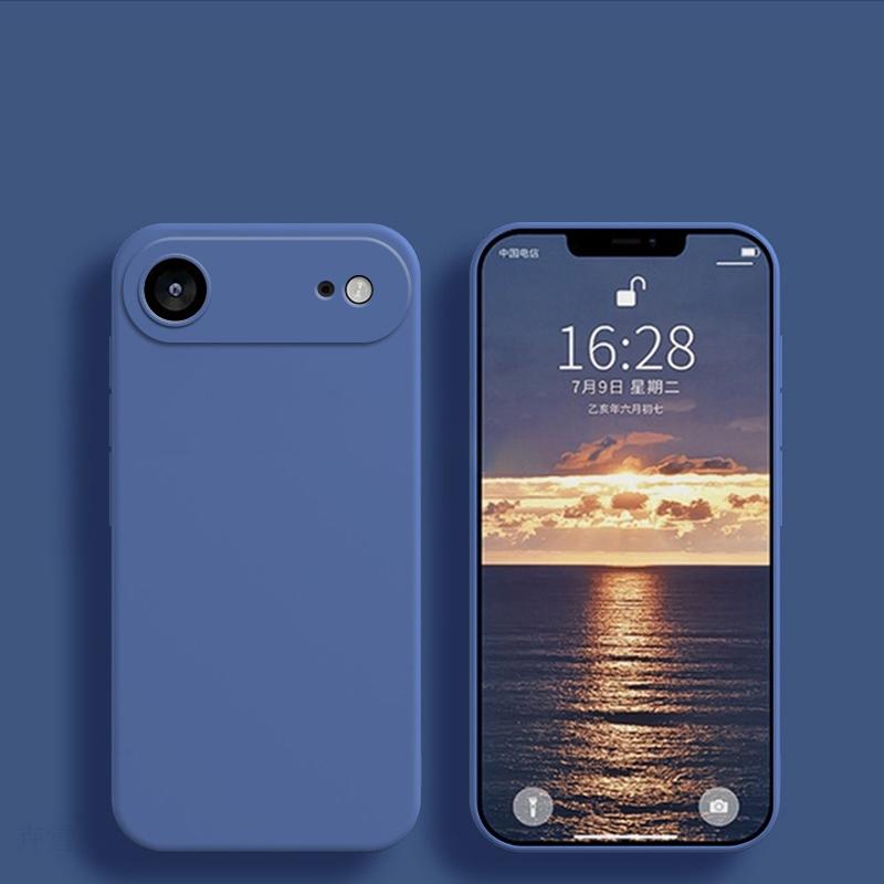 Flytande silikonfodral för iPhone 17 Air Cover iphone 17 16 15 14 13 12 mini 11 Pro X XR Xs Max 7 8 Plus 16e SE