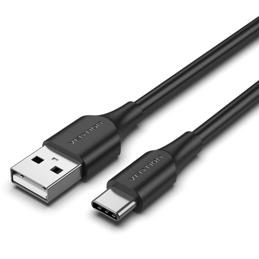 

VENTION CTHBG CTH Series 3m 2.0 USB-A Male to USB-C Male 3A Data Cable High Speed 480Mbps 60W Charging Cord