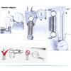 304 stainless steel pull spring double loop closed hook Stretch spring,Wire Dia0.6/0.7mm,OuterDia5/6/7/8mm,Length15-300mm.