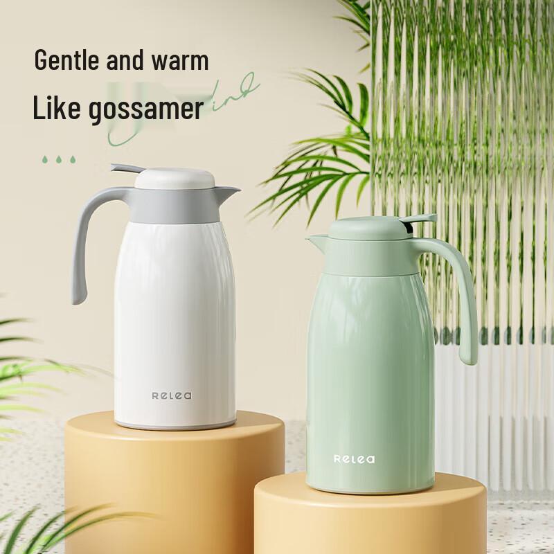 RELEA Large Capacity 316L Stainless Steel Insulated Thermos Flask