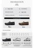 New Men's British Style Casual Leather Moccasins - Versatile Slip-on Driving Loafers