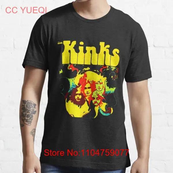 The Kinks Love Art Essential T Shirt Black Size S To 5XL USA Vintage Washed Stretched Graphic Top For Everyday Wear Casual