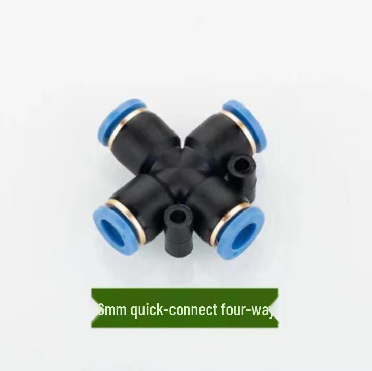 Quick-Connect Low-Pressure Atomizing Nozzle: Cooling, Humidification, Mist Dust Control, Outdoor Cooling, Aquaculture, Disinfection