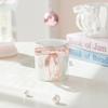Elegant Bow Ceramic Mug - Luxury Gift for Friends and Office