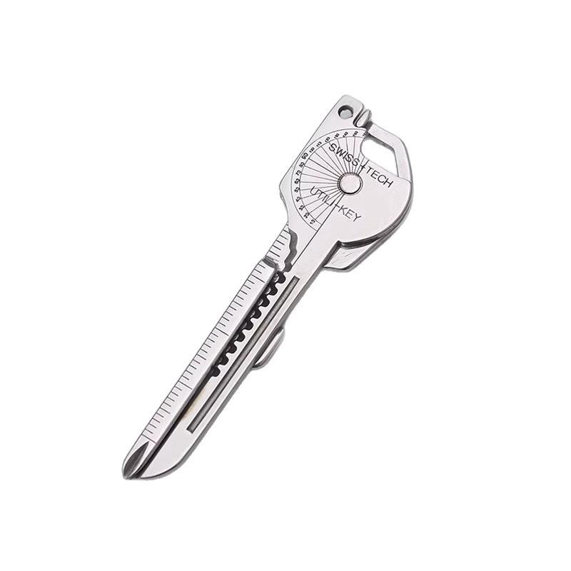 Multi-Tool Keychain: Eight-in-One Portable Pendant for Waist - Newcomer Discount