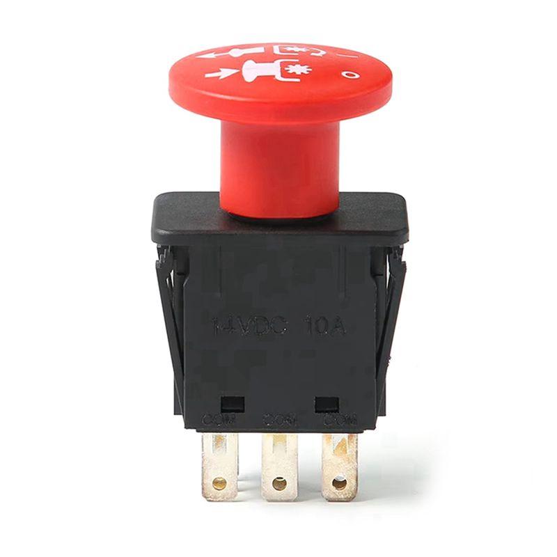 

AEE2-PTO Switches For Select And Craftsman Crawler Mowers, Push Button Industrial Mower Switches