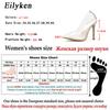 Fashion Eilyken Sexy Women Pumps Pointed Toe PVC Transparent Thin High Heels Sandals Summer Wedding Party Female Shoes