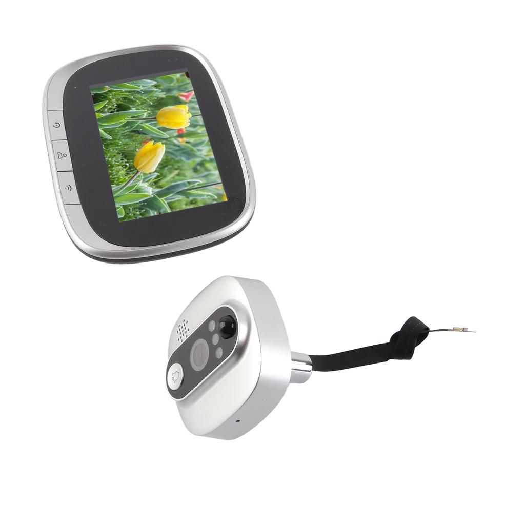 4.3in Peephole Camera WiFi Smart Video Door Viewer Motion Detection Night Vision 2 Way Audio for