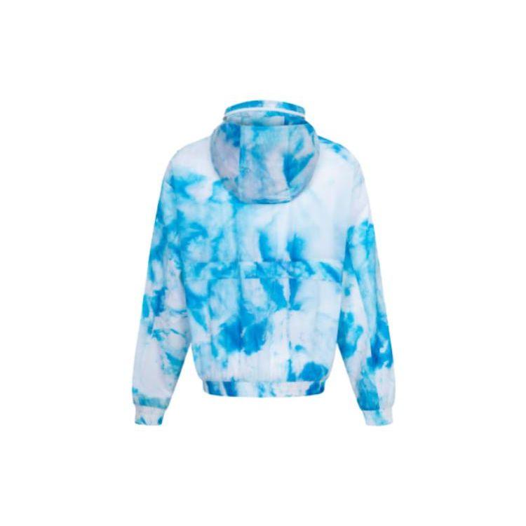 Calvin Klein Ombre Zip Hoodie Jacket Men Outerwear Blue White J322681-0K9