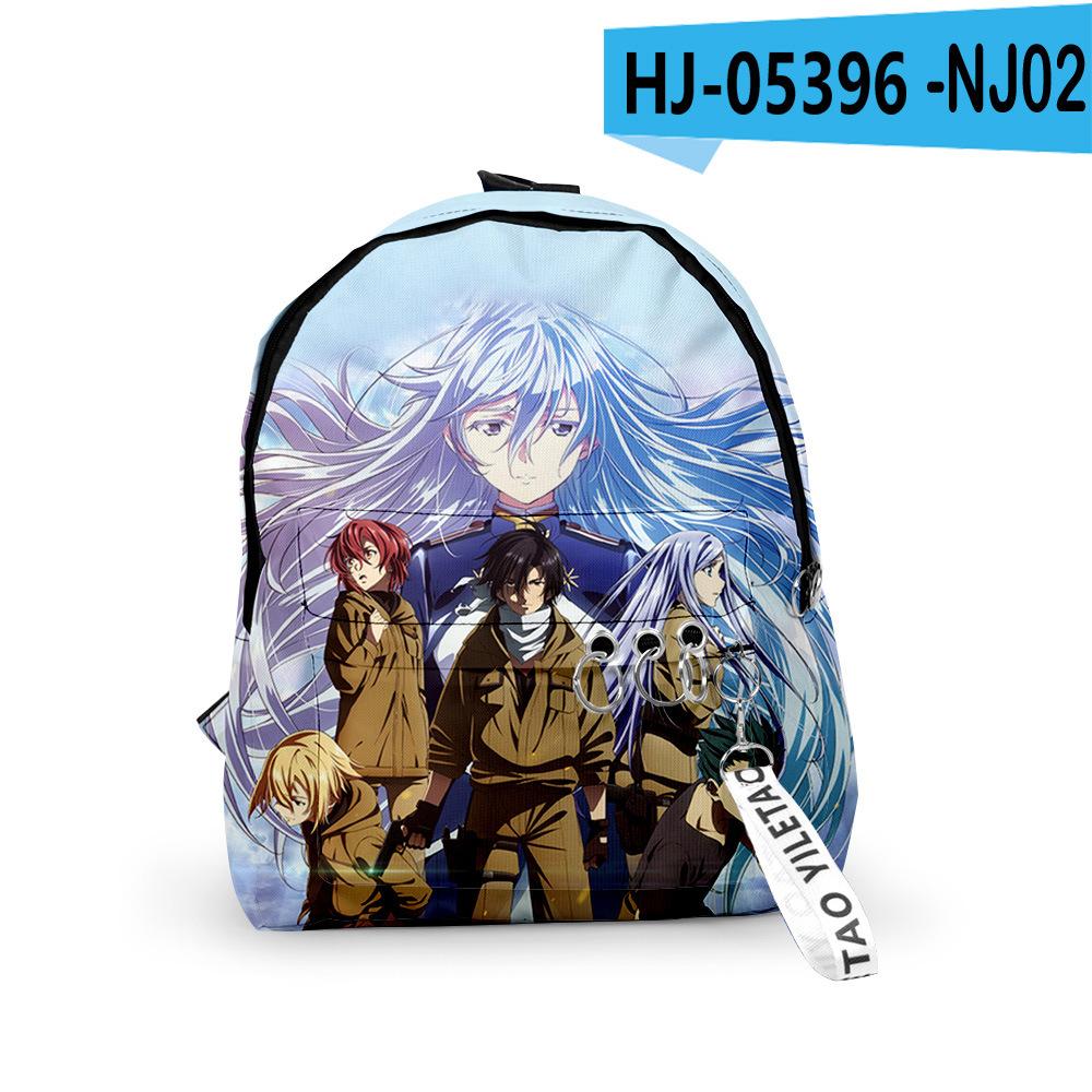 Classic Novelty 86 Eightysix Backpacks Boys/Girls Pupil School Bags 3D Print Keychains Oxford Waterproof Cute Small Backpacks