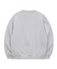 HOODHOOD Alien Slogan Sweatshirt Melange White