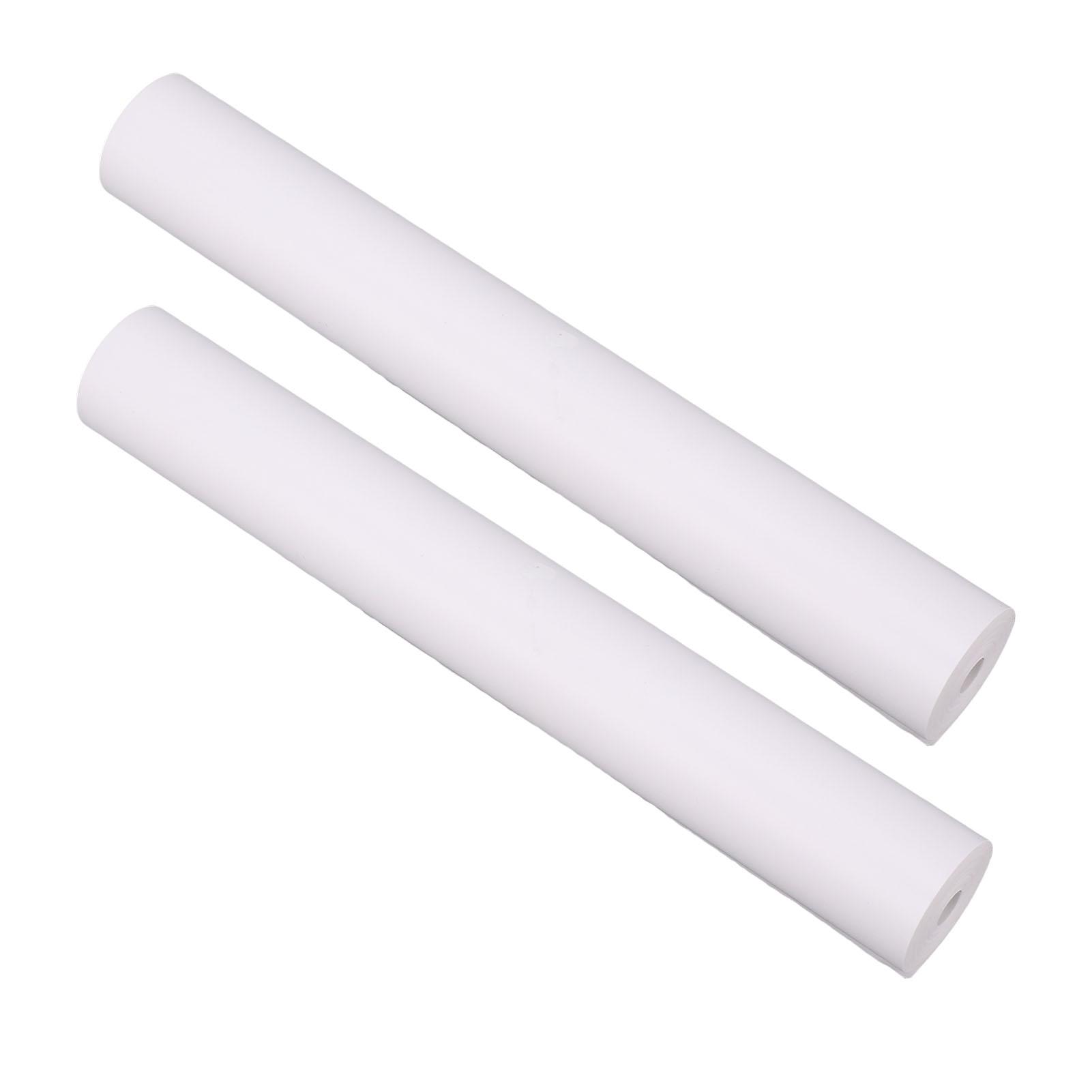 

2 рулона термобумаги для принтера, длина 26,25 фута, ширина 11,8 дюйма, высокая яркость и мягкость, многоцелевая