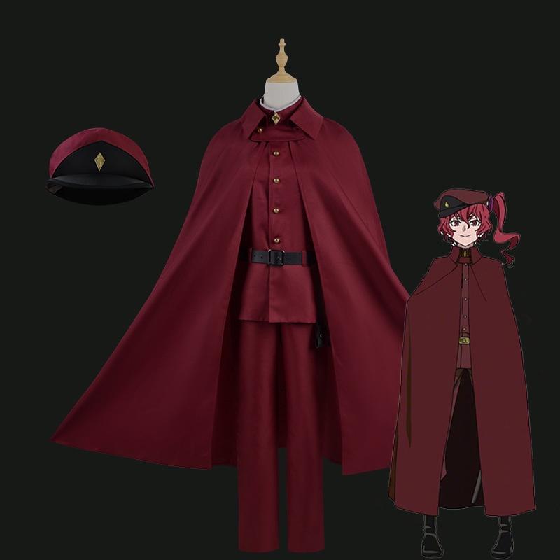 Bungou Stray Dogs Suehiro Tetchou Okura Teruko Cosplay Costume Uniform Halloween