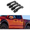 Exterior Door Handles Molding Cover Trim 4PCS Black Car Decoration Accessories for Ford F150 F-150 2021 2022 2023 2024