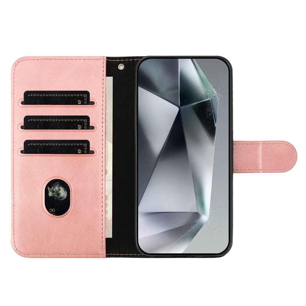 For Infinix Smart 8/itel A70/Tecno Spark 20,Go 2023...Elegant Universal Leather Wallet Phone Case with Wrist Strap Multi-Functional Protective Cover