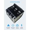 Q3100 100-Amp Three Pole Type QP Circuit Breaker Plug-in Mount Standard MCB Thermal Magnetic Protection, 10KA 120/240V, Compatible with Siemens PL