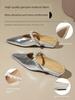 Daphne Pointed-Toe Slippers with Beads
