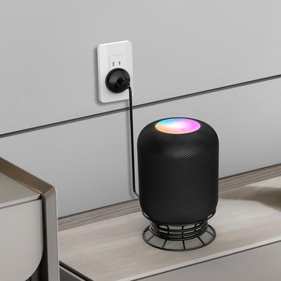 Praktische Lautsprecherhalterung Halterung Karbonstahl Sicherheit Lautsprecherbox Lagerregal Verhindert Herunterfallen Heimdekoration für HomePod 2 2025
