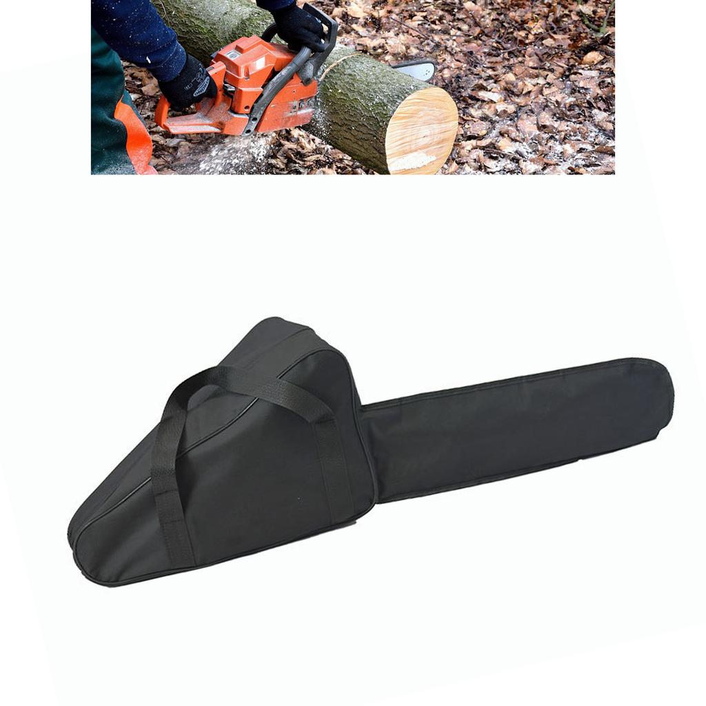 Compactly Chainsaw Storage Case Water Resistant Oxford MultiFunctional Pocket Ergonomic Carrying Handle Cover Pouch
