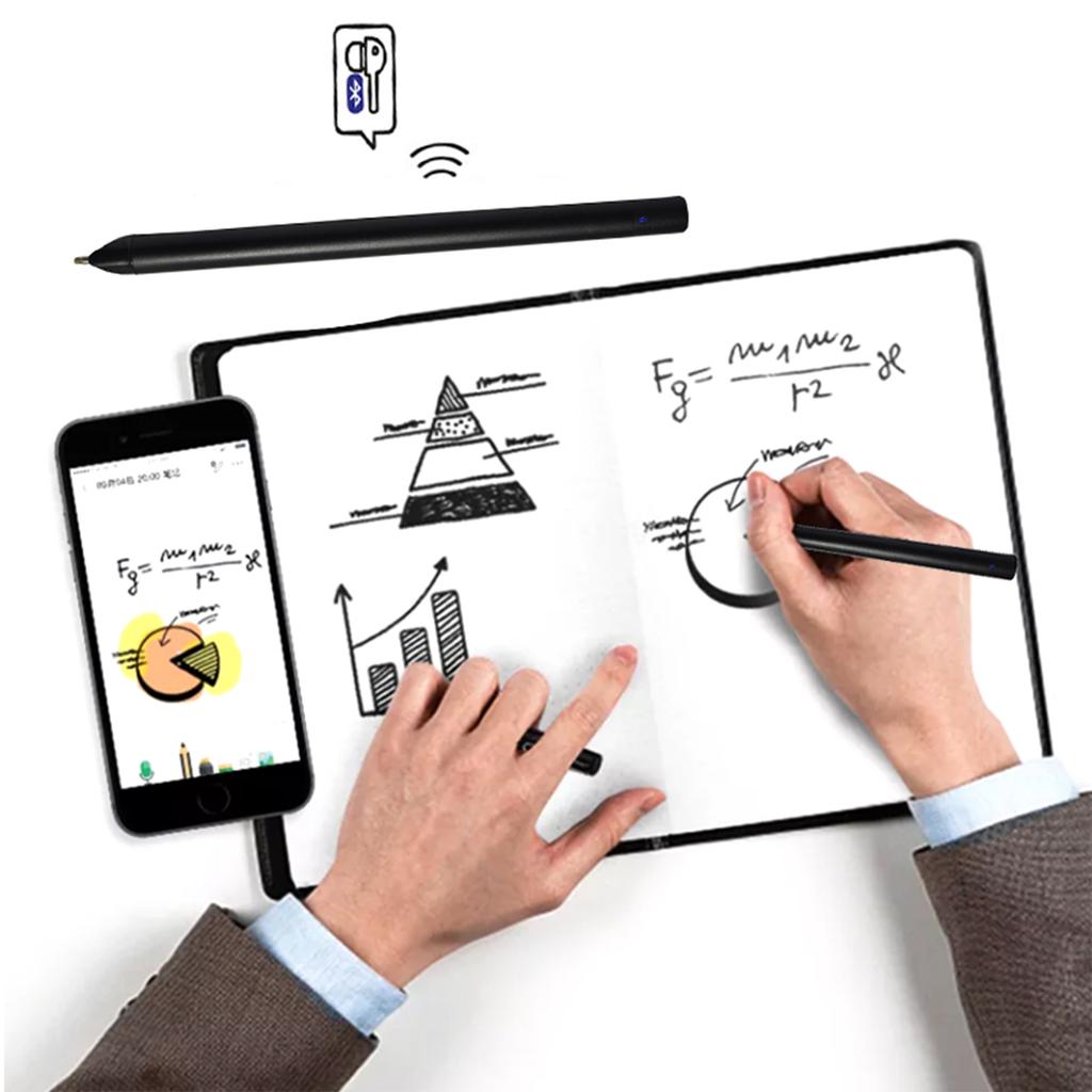 Notebook Digital Pen Smart Pen Writing Set Includes Smartpen Smart A5 PU Leather Notebook & Reusable Writing Tablet &