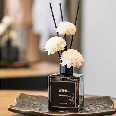 Reed Diffuser Set For Bathroom Air Fresheners,Jasmine Scented Oil Diffuser With Sticks,Aromatherapy Oil Reed Diffuser Home Decor