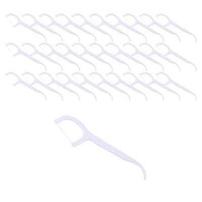 Nić międzyzębowa z mikrofibry łukowata Gapang opakowanie plastikowe Nie. 07 biały TOYA079, 3 sztuki, 100 sztuk