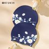 Women's Swimming Cap High-elastic Waterproof Non-restraining Long-hair Special Enlarged Ear Protection Fashionable Printed Silicone New Style