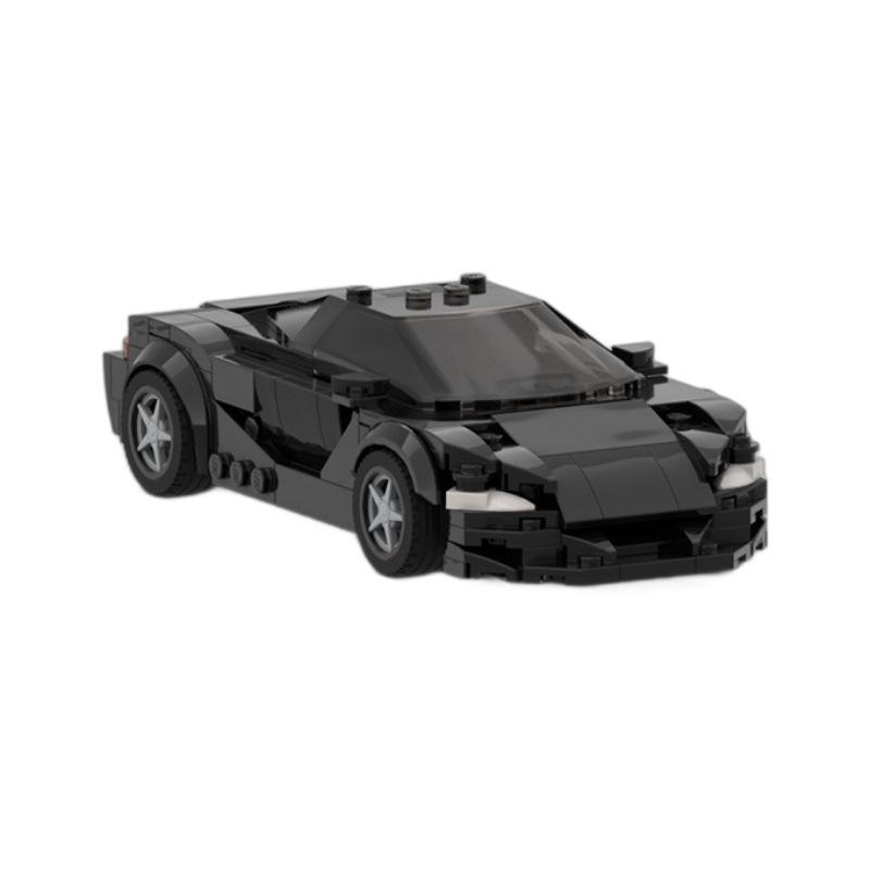 MOC Building Blocks - Compatible with Lego: McLaren 720S 8-Stud Creative Racing Car Model