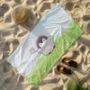 Serviette Mignonne K-Koupenchan Serviettes de Plage Yoga Salle de Sport Légère Portable Pour Natation Douche Voyage Accessoires de Sport Anti-Sable