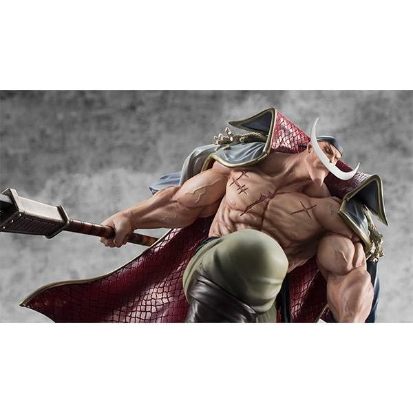 MegaHouse Edward Newgate Neo Maxim Whitebeard One Piece Figure - Portrait Pirates MH716591 Multicolor Collector Ideal Anime Fans