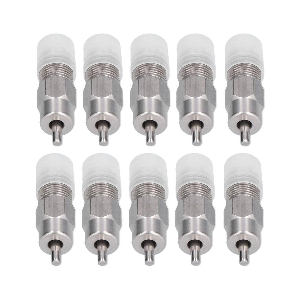 Hühner Tränkenippel Edelstahl Schraubstil Wasser Trinkspender für Kleintiere Bauernhof