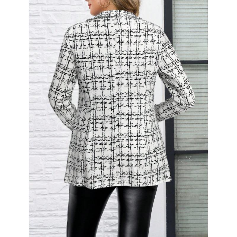 Women S Slim Fit Long Sleeve Mid Length Blazer For Women Casual Office Wear