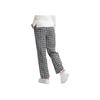 Fila Fleece Houndstooth Straight Leg Woven Casual Pants Women Bottoms Legendary-Blue F11W411802F-NV