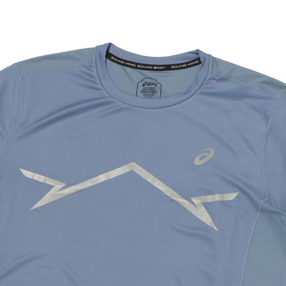 Asics Short Sleeve Denim Blue 2011d026.400 Denim Blue