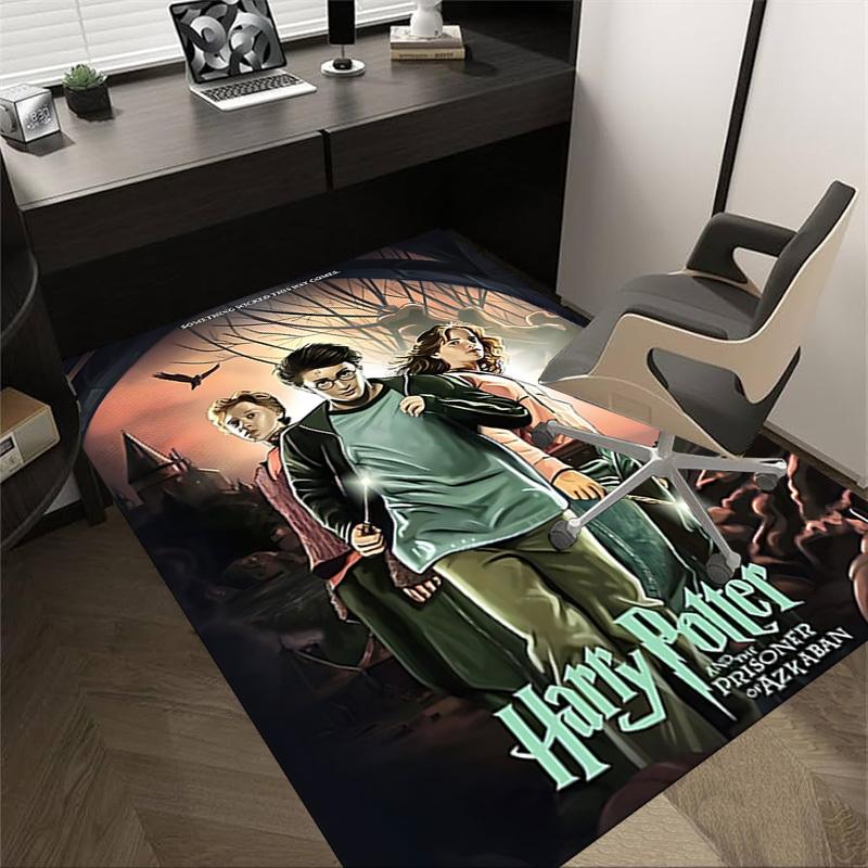 

1pc Harry Potter, Prisoner of Azkaban Carpet, for Home & Office Decor, Desk Chair Carpet, Festive Gift,Conference Room CarpetL1242 60cm by 90cm