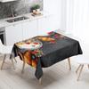 Breakfast Gourmet Printed Tablecloth Stain Resistant Waterproof Rectangular  Kitchen Table Decoration Home Decor