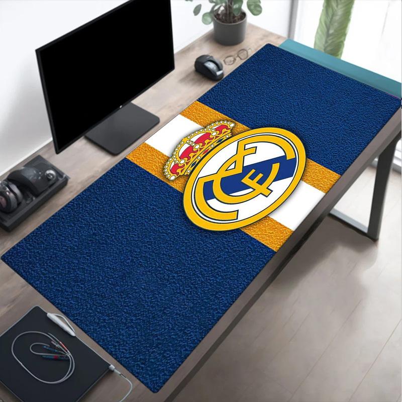 Real Madrid Crest Mouse pad Mouse pad, Gaming Mouse Pad, keyboard pad, Desk Decor for computer notebook Fan Gift Birthday Gift
