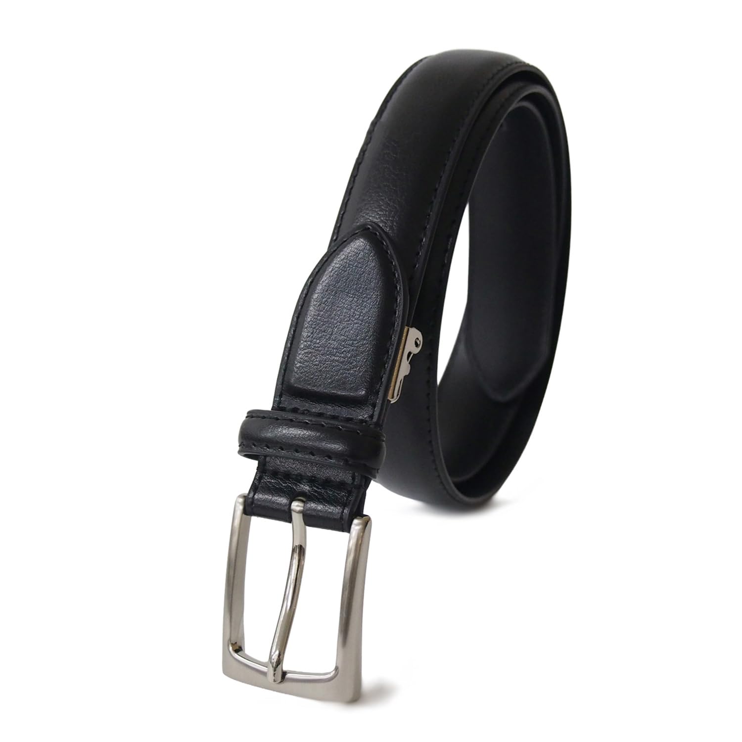 

[KOGUMA BELT] Мужской ремень - Стильный деловой повседневный ремень - Натуральная кожа - Коровья кожа - Деловая - Джентльменская - Нарядная - Элегантная - Ширина 30 мм (3см