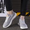 Summer fly-woven breathable casual shoes men and women with the same soft-soled couple running shoes lightweight and comfortable sports shoes men's sh